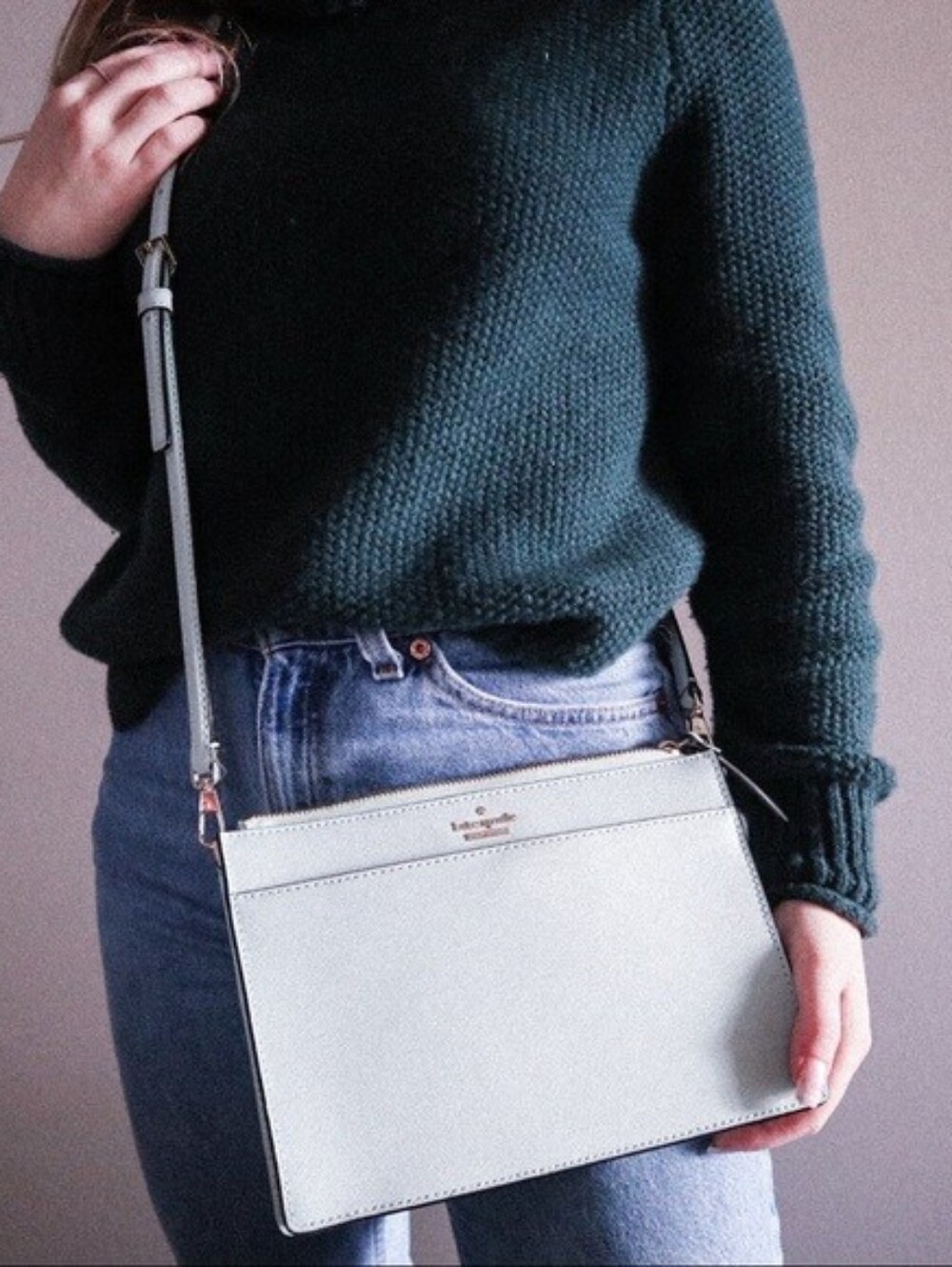 KATE SPADE Cameron Street Clarise crossbody bag, White